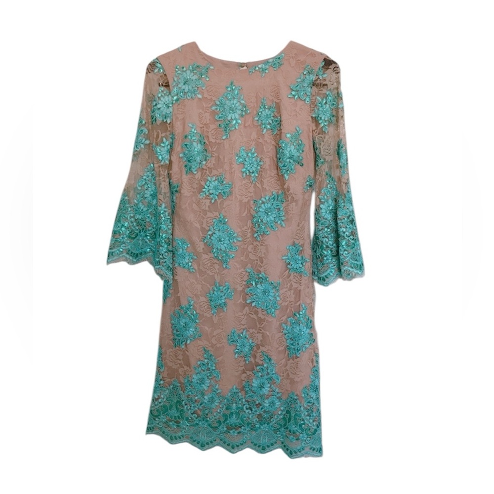 DRESS THE POPULATION Sequin Dress-S